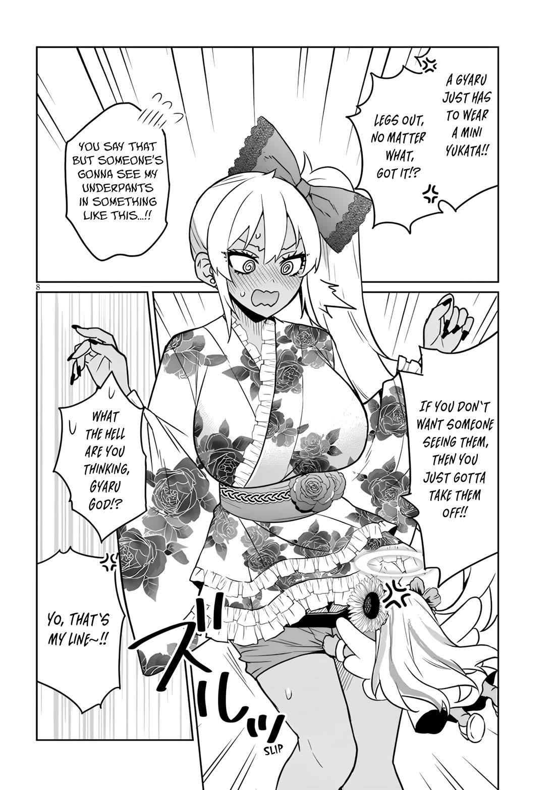 I’m a High School Boy, but I Got Gender-Swapped Into a Gyaru chapter 20.1 page 8