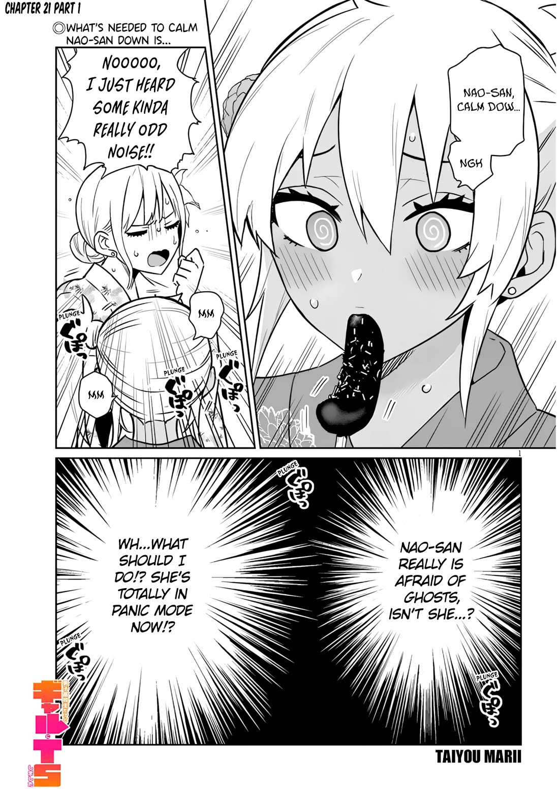 I’m a High School Boy, but I Got Gender-Swapped Into a Gyaru chapter 21.1 page 1
