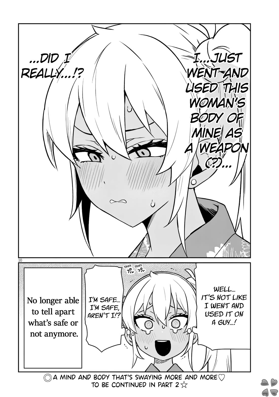 I’m a High School Boy, but I Got Gender-Swapped Into a Gyaru chapter 21.1 page 10