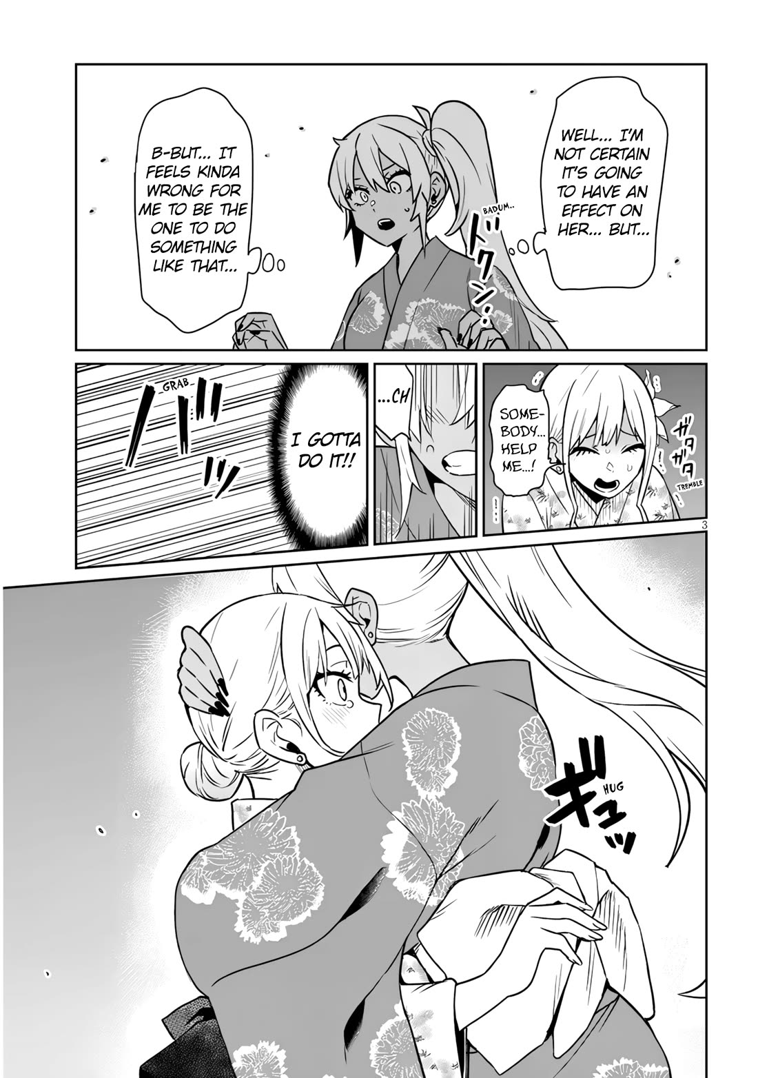 I’m a High School Boy, but I Got Gender-Swapped Into a Gyaru chapter 21.1 page 3