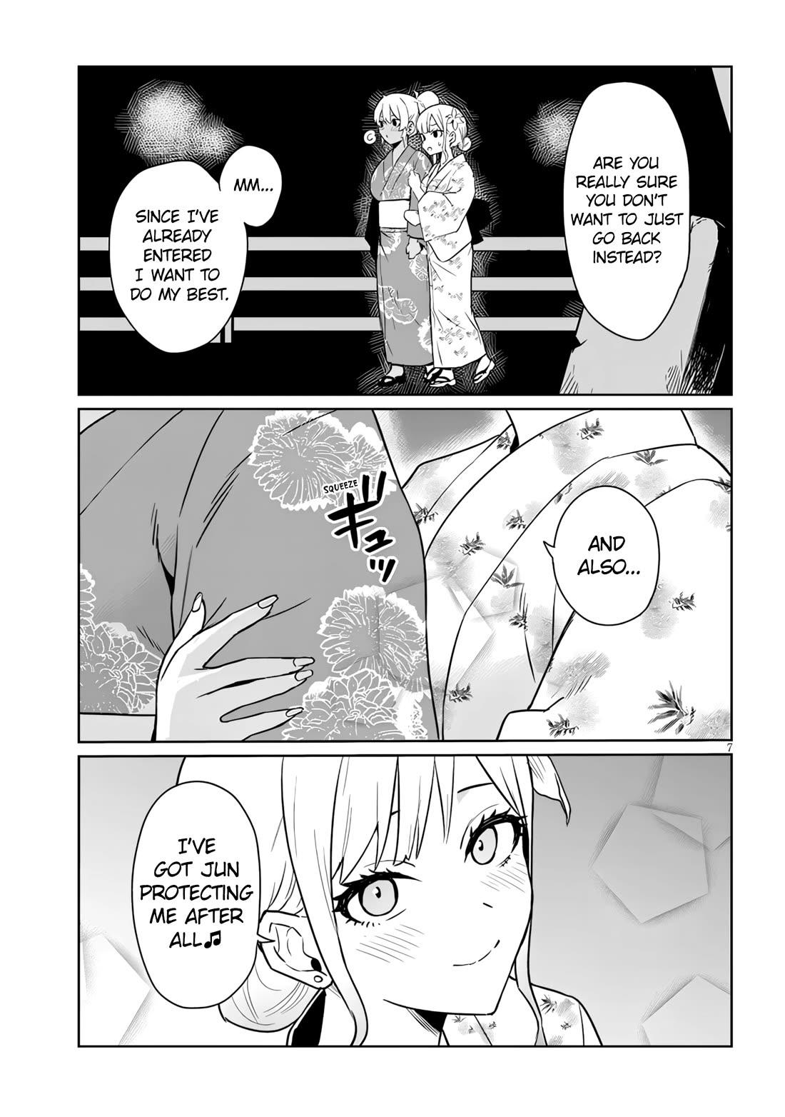 I’m a High School Boy, but I Got Gender-Swapped Into a Gyaru chapter 21.1 page 7