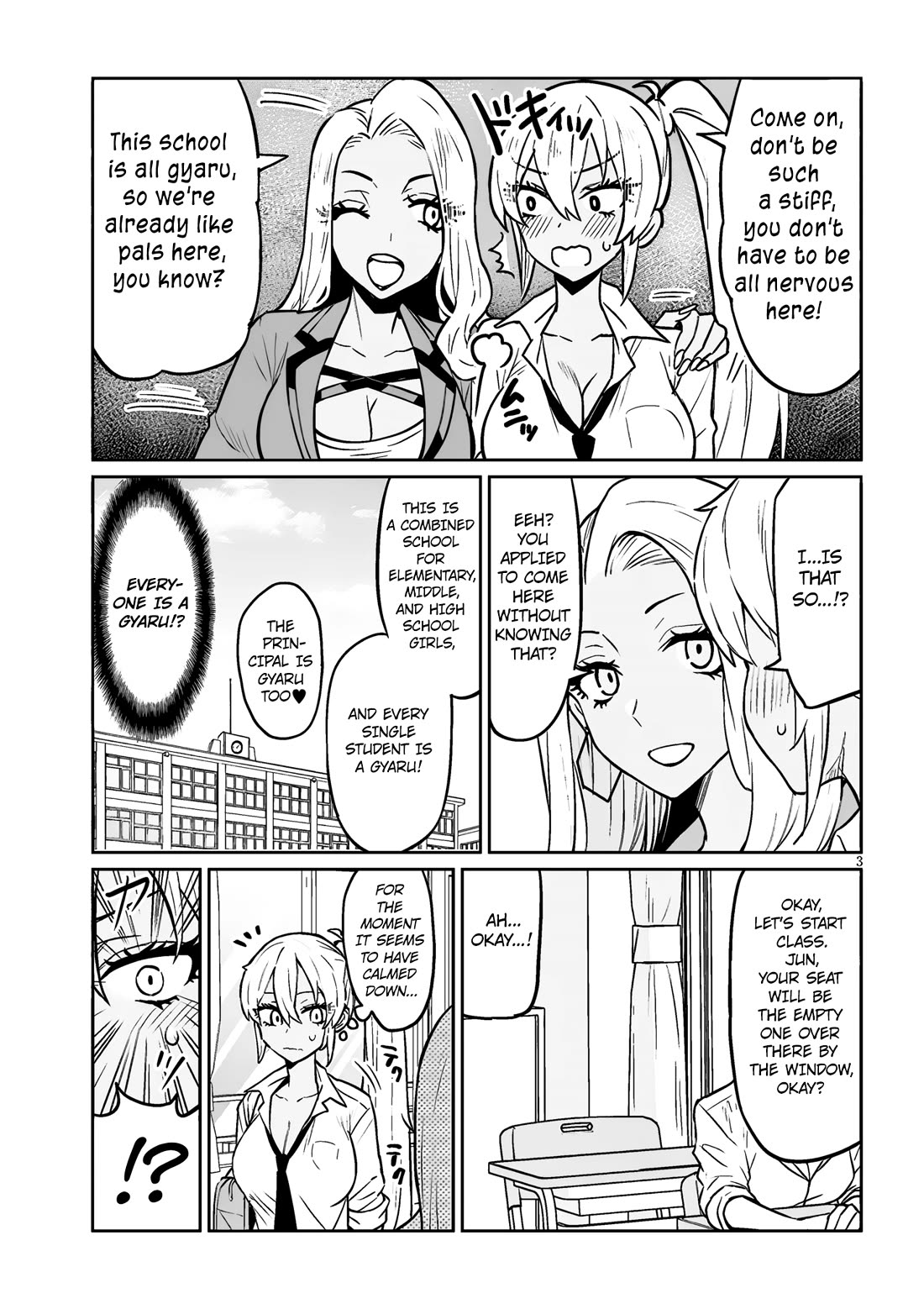 I’m a High School Boy, but I Got Gender-Swapped Into a Gyaru chapter 3 page 3