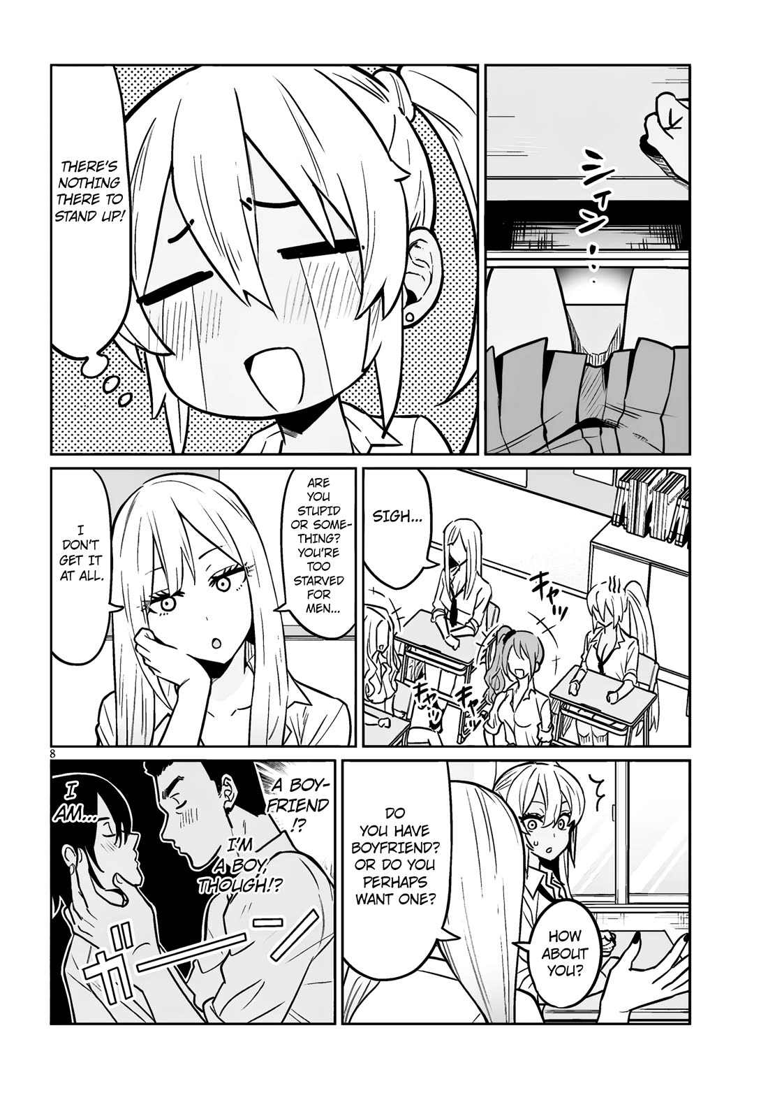 I’m a High School Boy, but I Got Gender-Swapped Into a Gyaru chapter 3 page 8