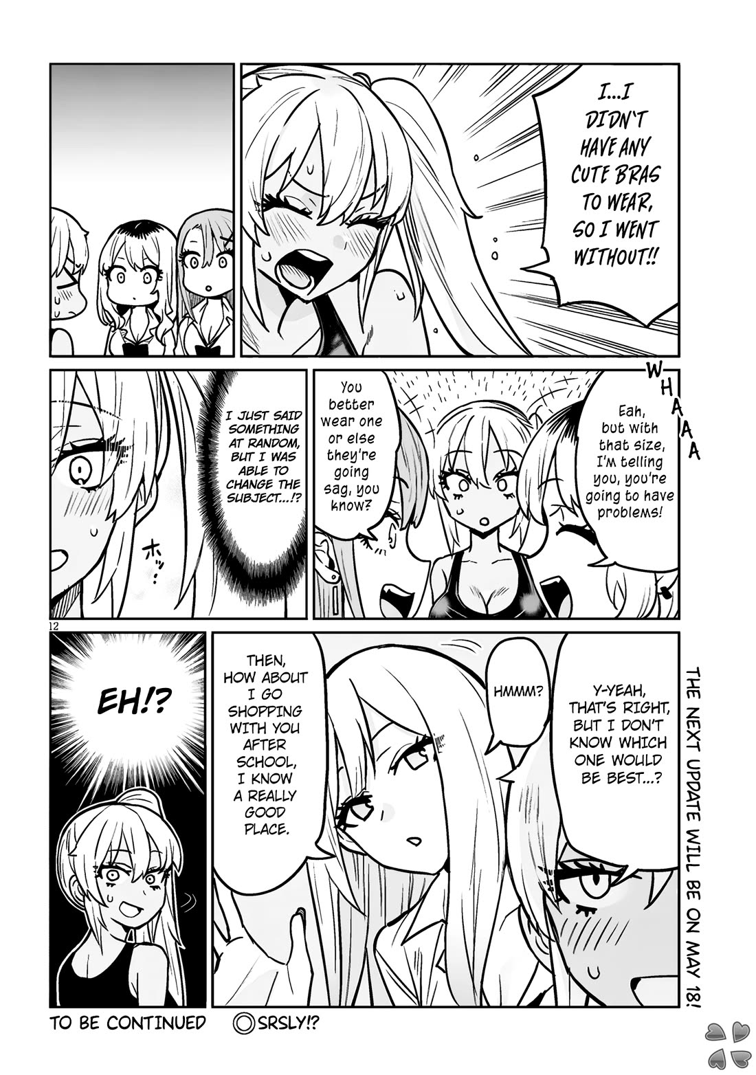 I’m a High School Boy, but I Got Gender-Swapped Into a Gyaru chapter 4 page 12