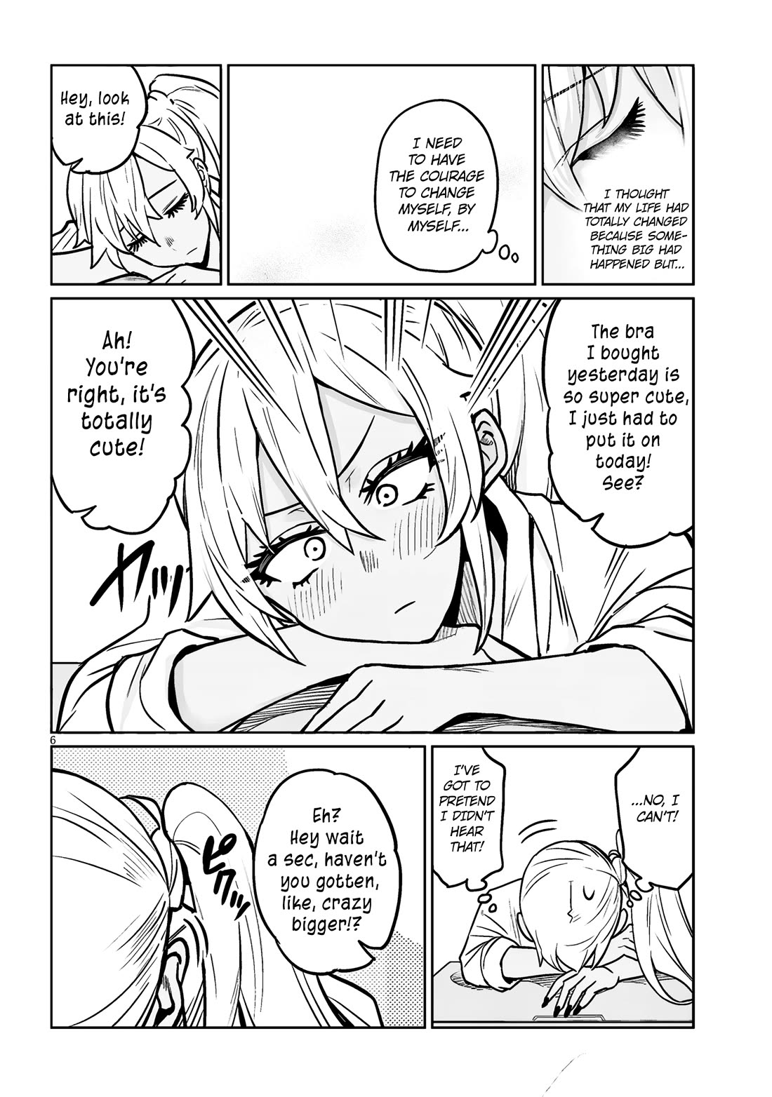 I’m a High School Boy, but I Got Gender-Swapped Into a Gyaru chapter 4 page 6