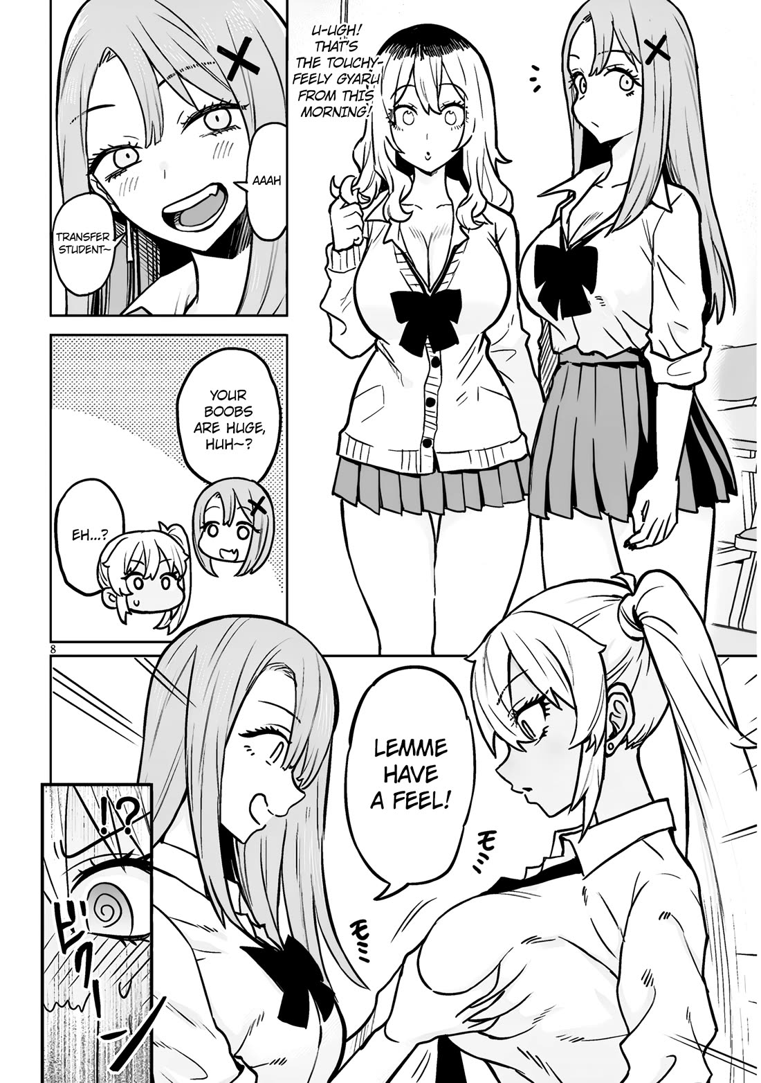 I’m a High School Boy, but I Got Gender-Swapped Into a Gyaru chapter 4 page 8
