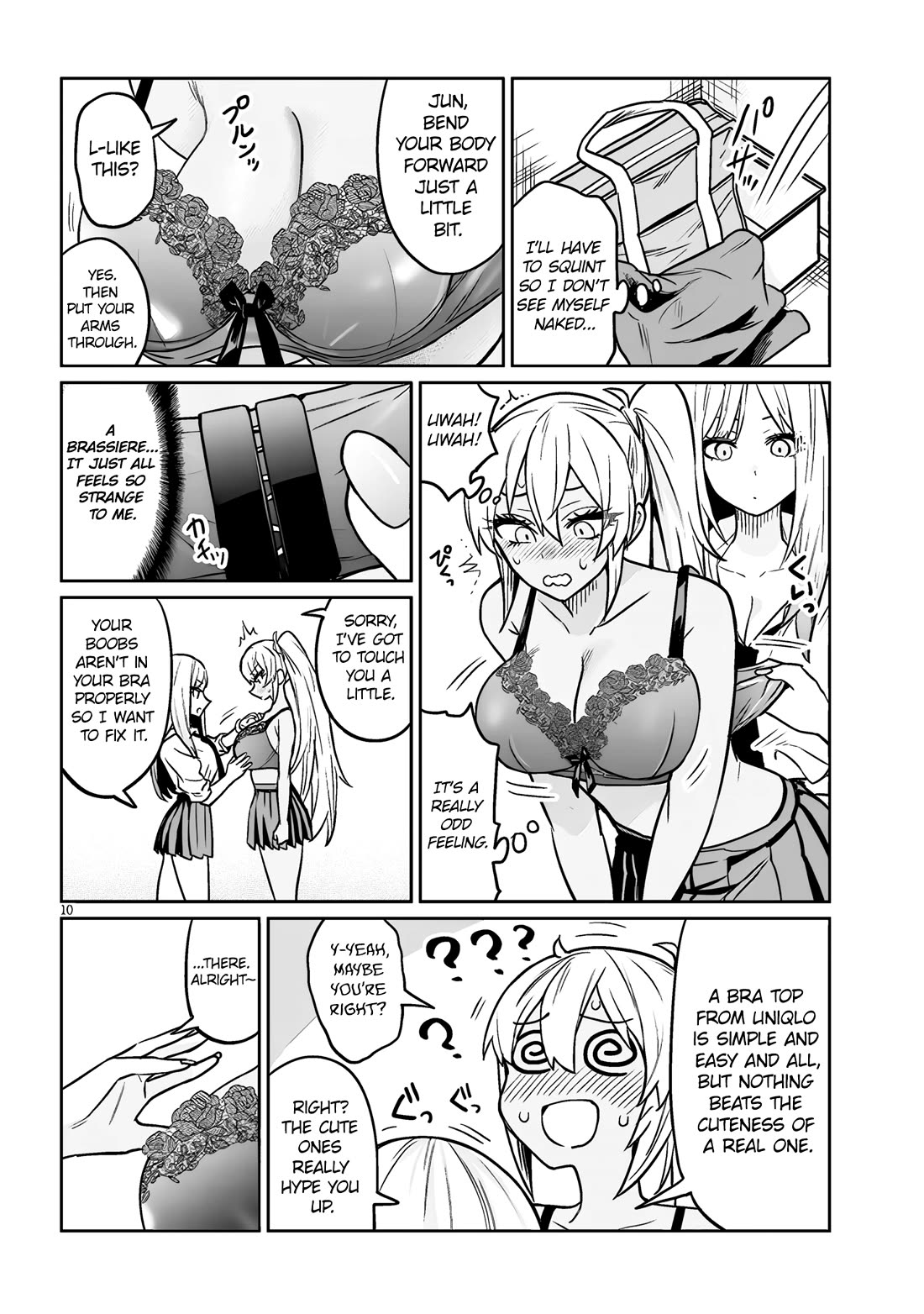 I’m a High School Boy, but I Got Gender-Swapped Into a Gyaru chapter 5 page 10