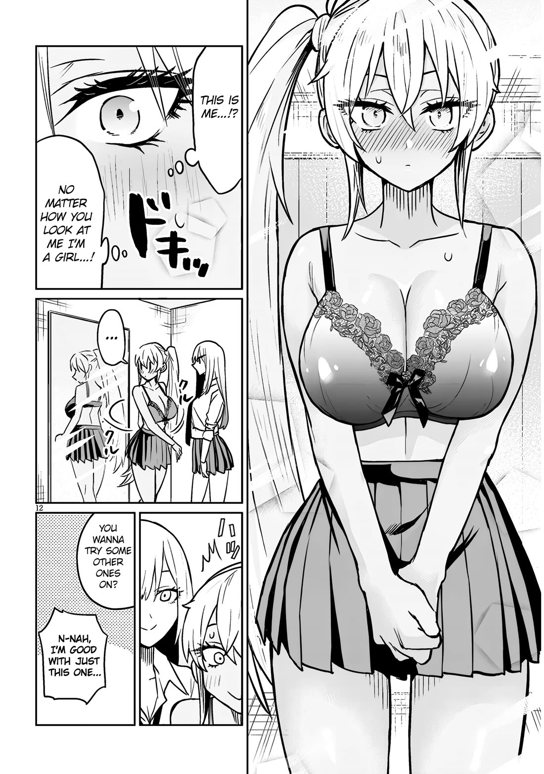 I’m a High School Boy, but I Got Gender-Swapped Into a Gyaru chapter 5 page 12