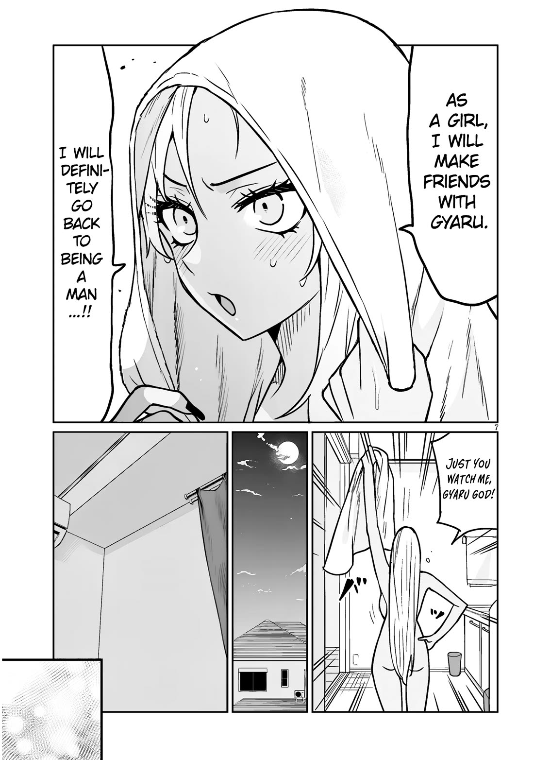 I’m a High School Boy, but I Got Gender-Swapped Into a Gyaru chapter 6.2 page 7