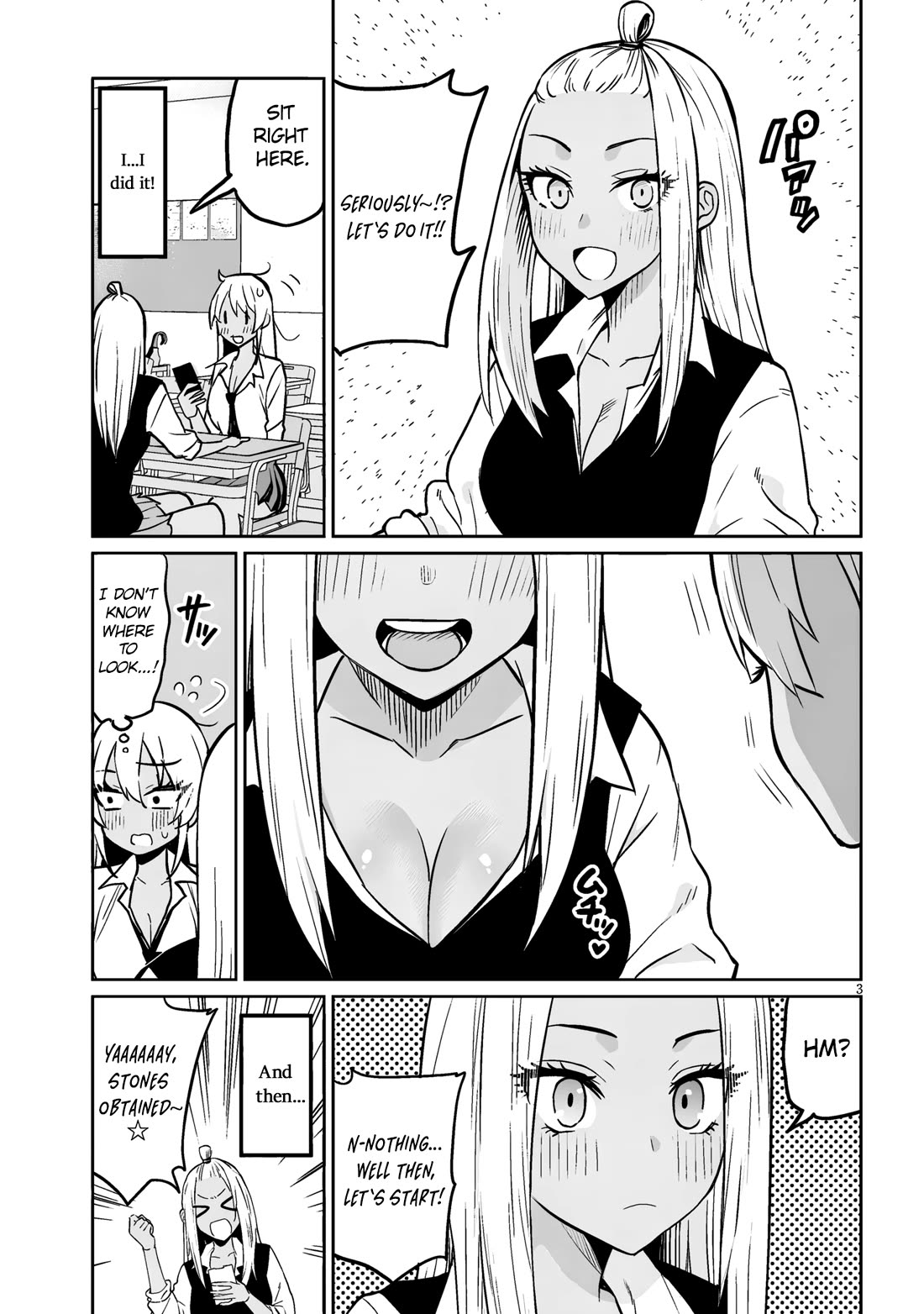I’m a High School Boy, but I Got Gender-Swapped Into a Gyaru chapter 8.1 page 3