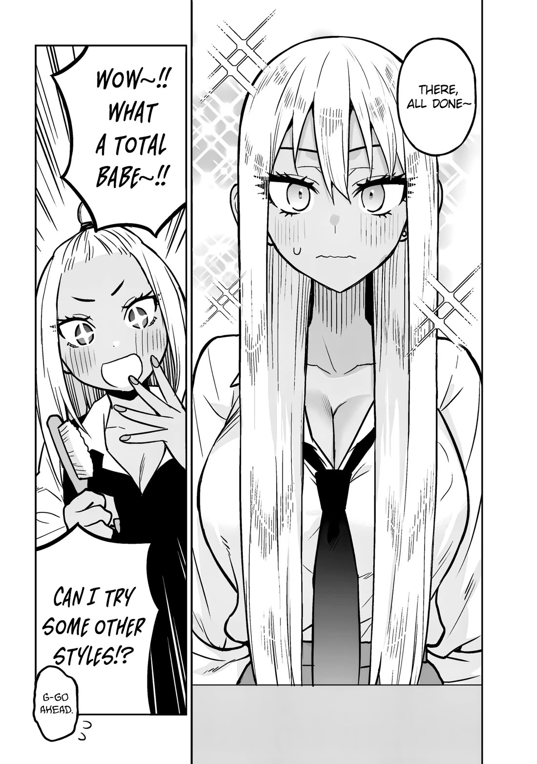 I’m a High School Boy, but I Got Gender-Swapped Into a Gyaru chapter 8.1 page 6