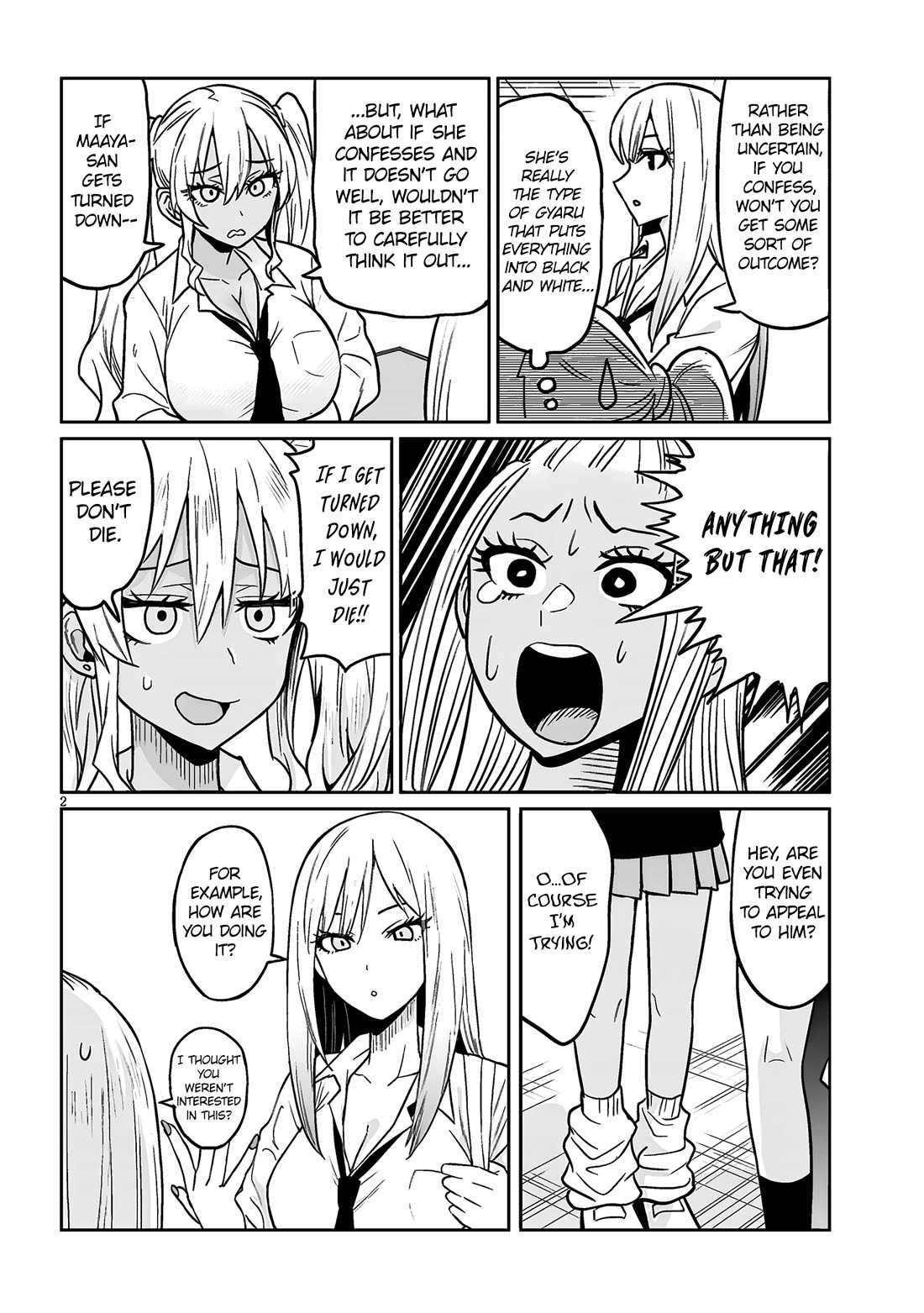 I’m a High School Boy, but I Got Gender-Swapped Into a Gyaru chapter 8.2 page 2