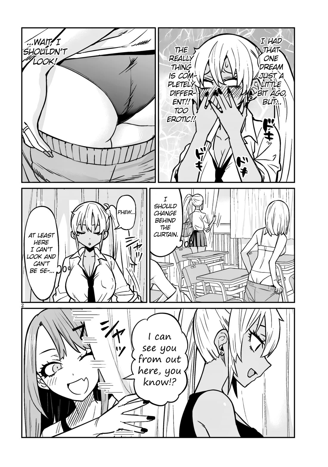 I’m a High School Boy, but I Got Gender-Swapped Into a Gyaru chapter 9.1 page 2