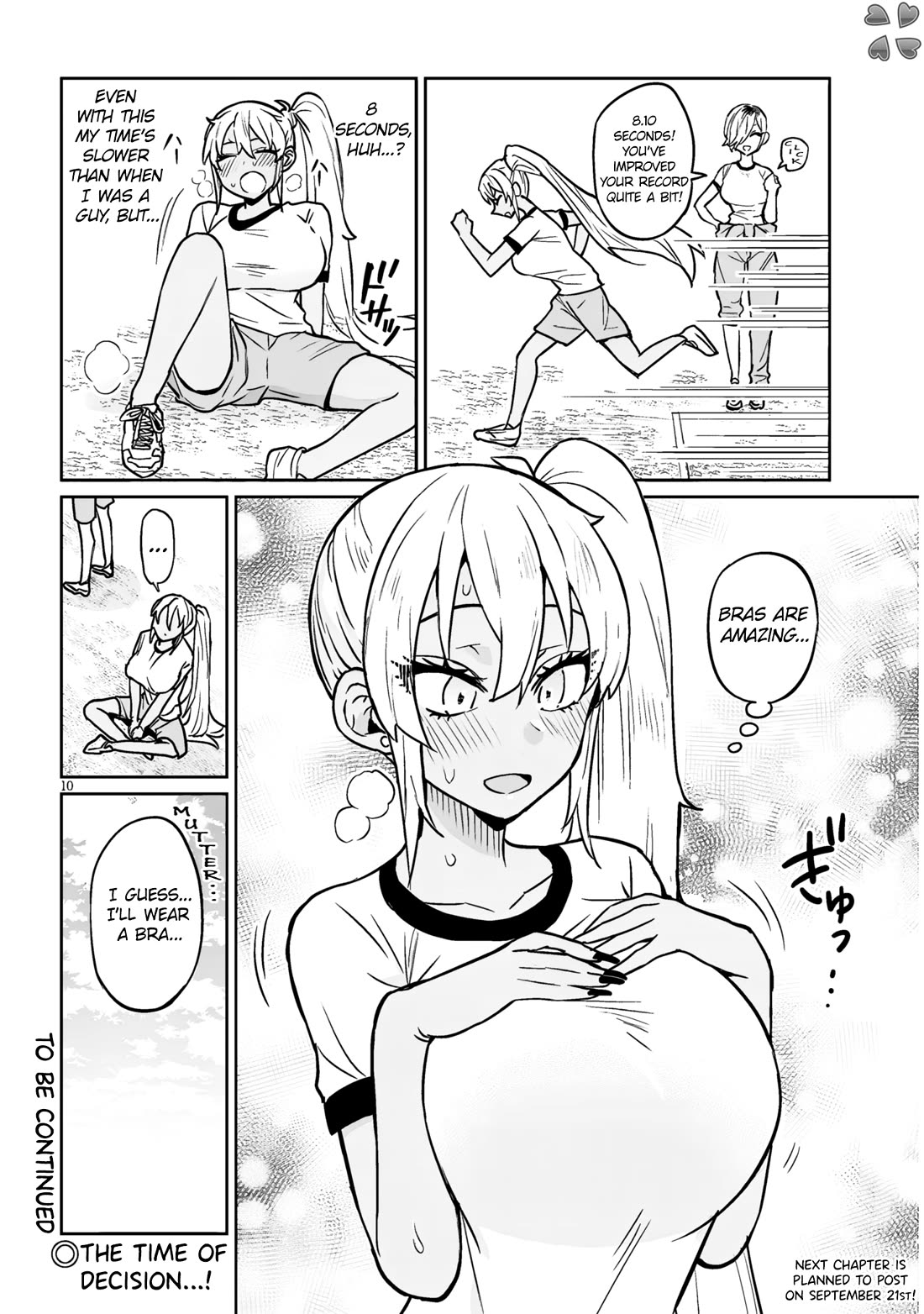 I’m a High School Boy, but I Got Gender-Swapped Into a Gyaru chapter 9.2 page 10