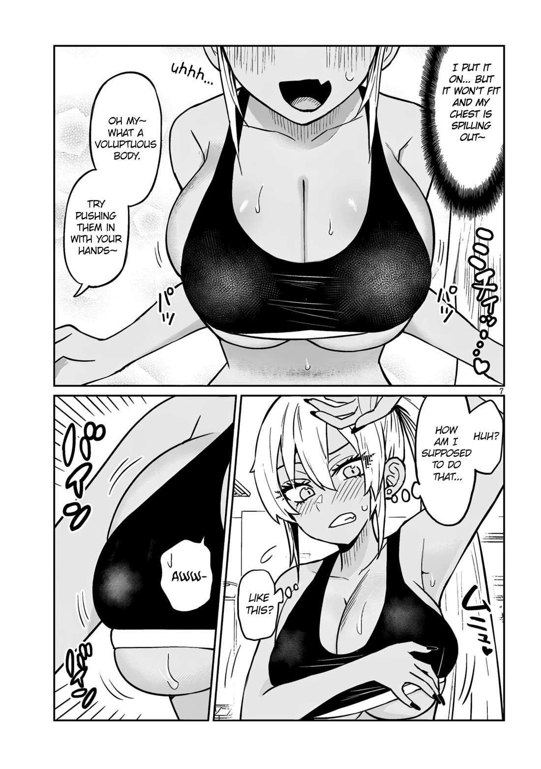 I’m a High School Boy, but I Got Gender-Swapped Into a Gyaru chapter 9.2 page 7