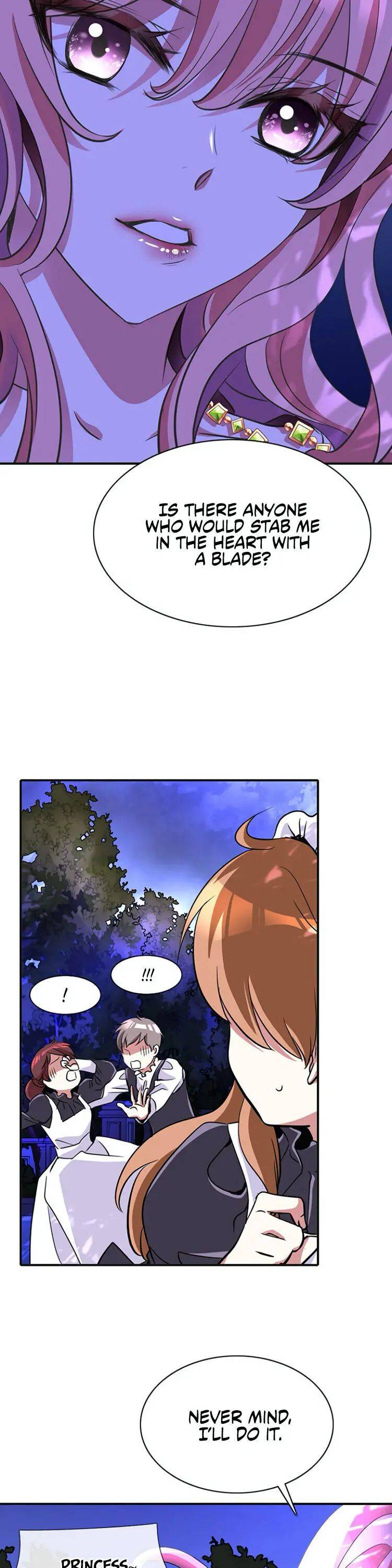 I’m a Killer but I’m Thinking of Living as a Princess chapter 1 page 28