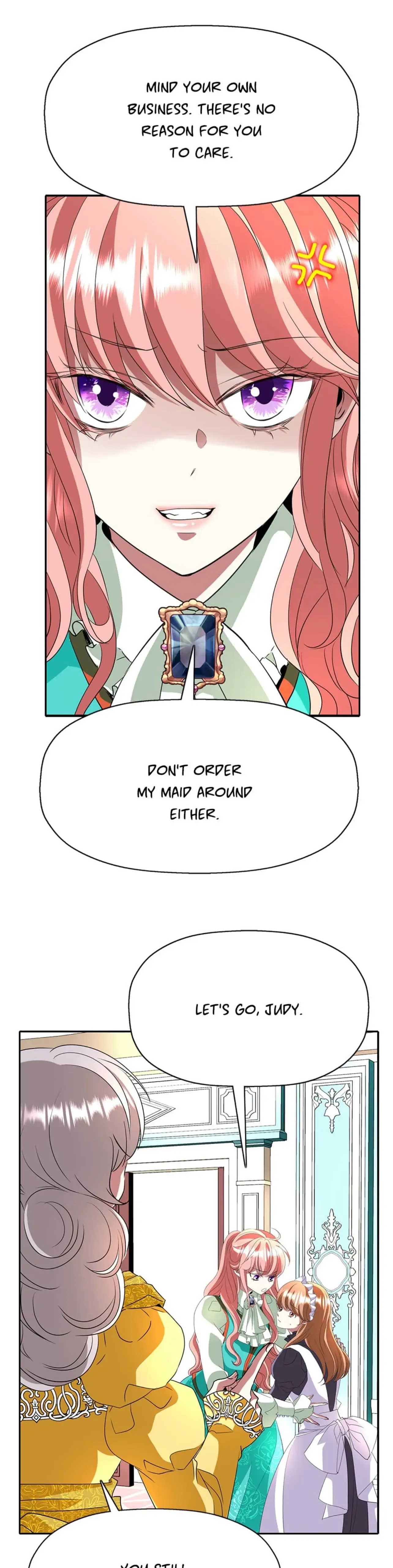 I’m a Killer but I’m Thinking of Living as a Princess chapter 34 page 18