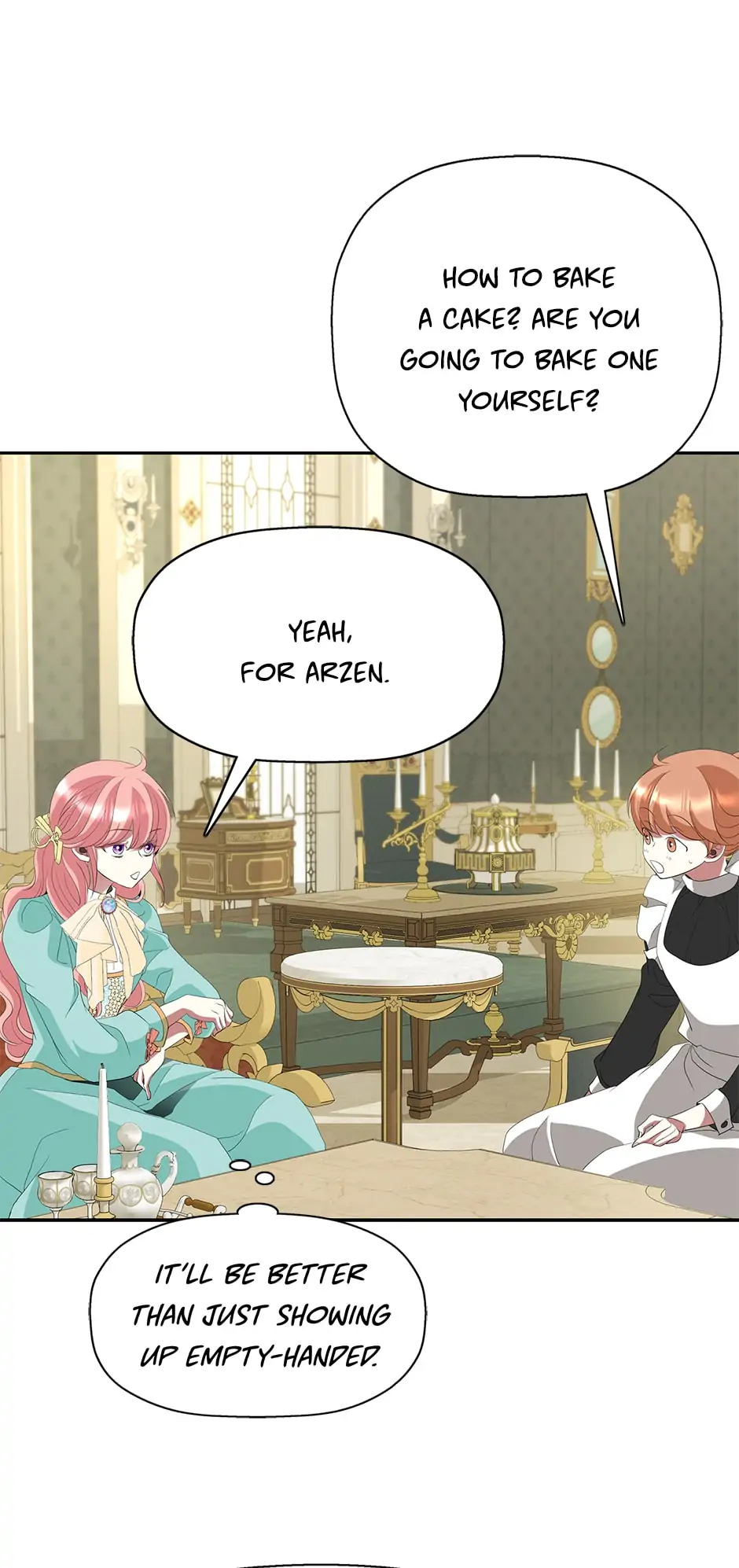 I’m a Killer but I’m Thinking of Living as a Princess chapter 43 page 47