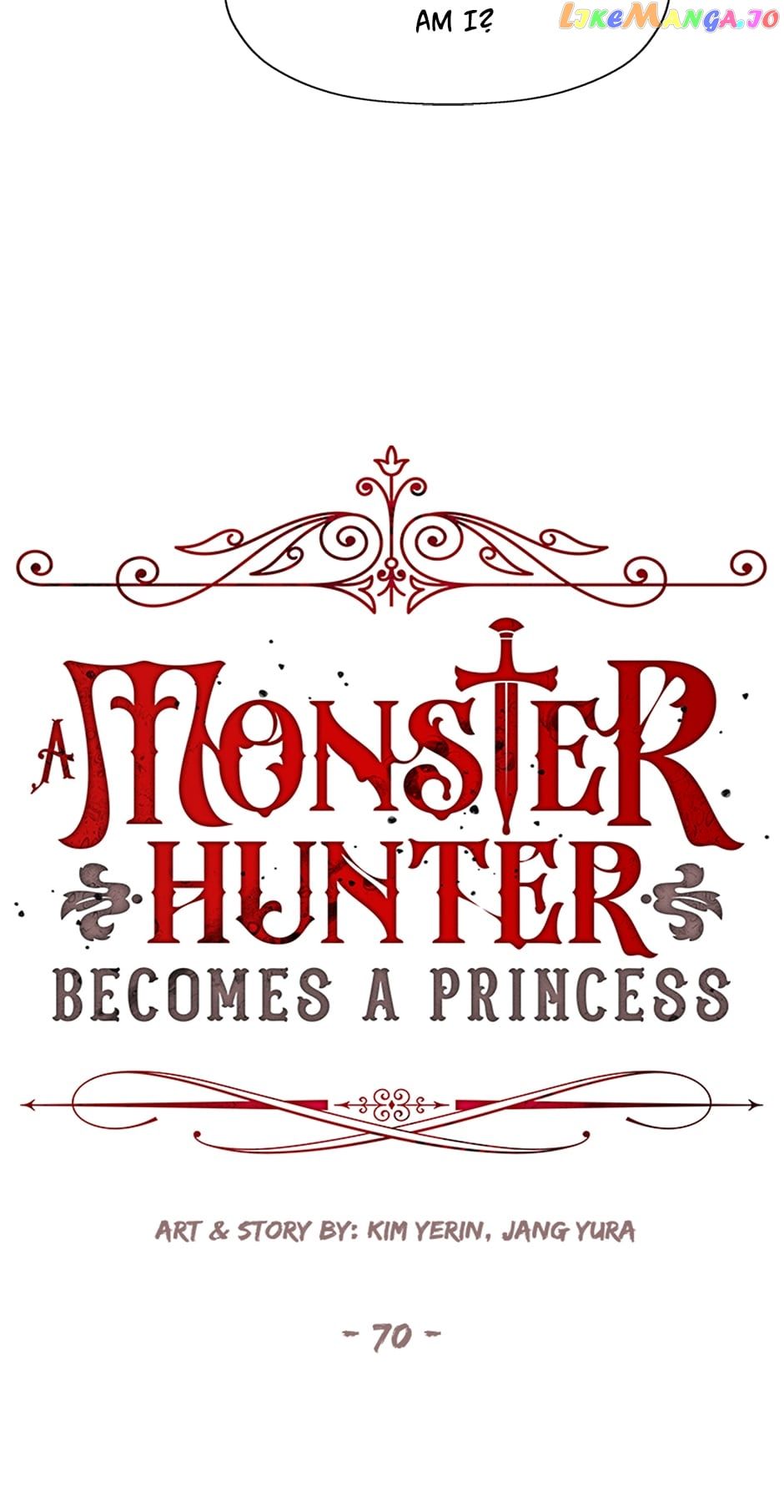 I’m a Killer but I’m Thinking of Living as a Princess chapter 70 page 2