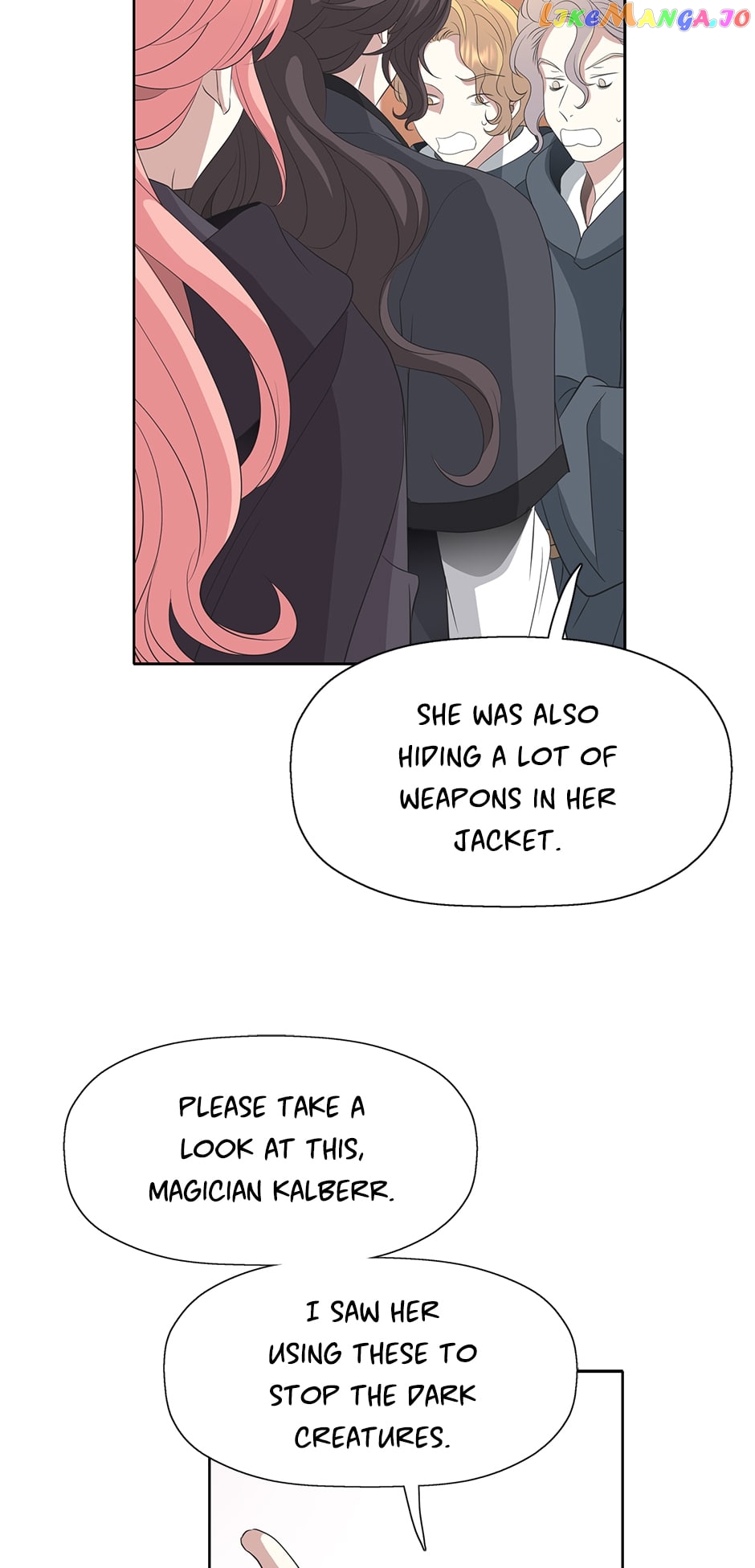 I’m a Killer but I’m Thinking of Living as a Princess chapter 76 page 28