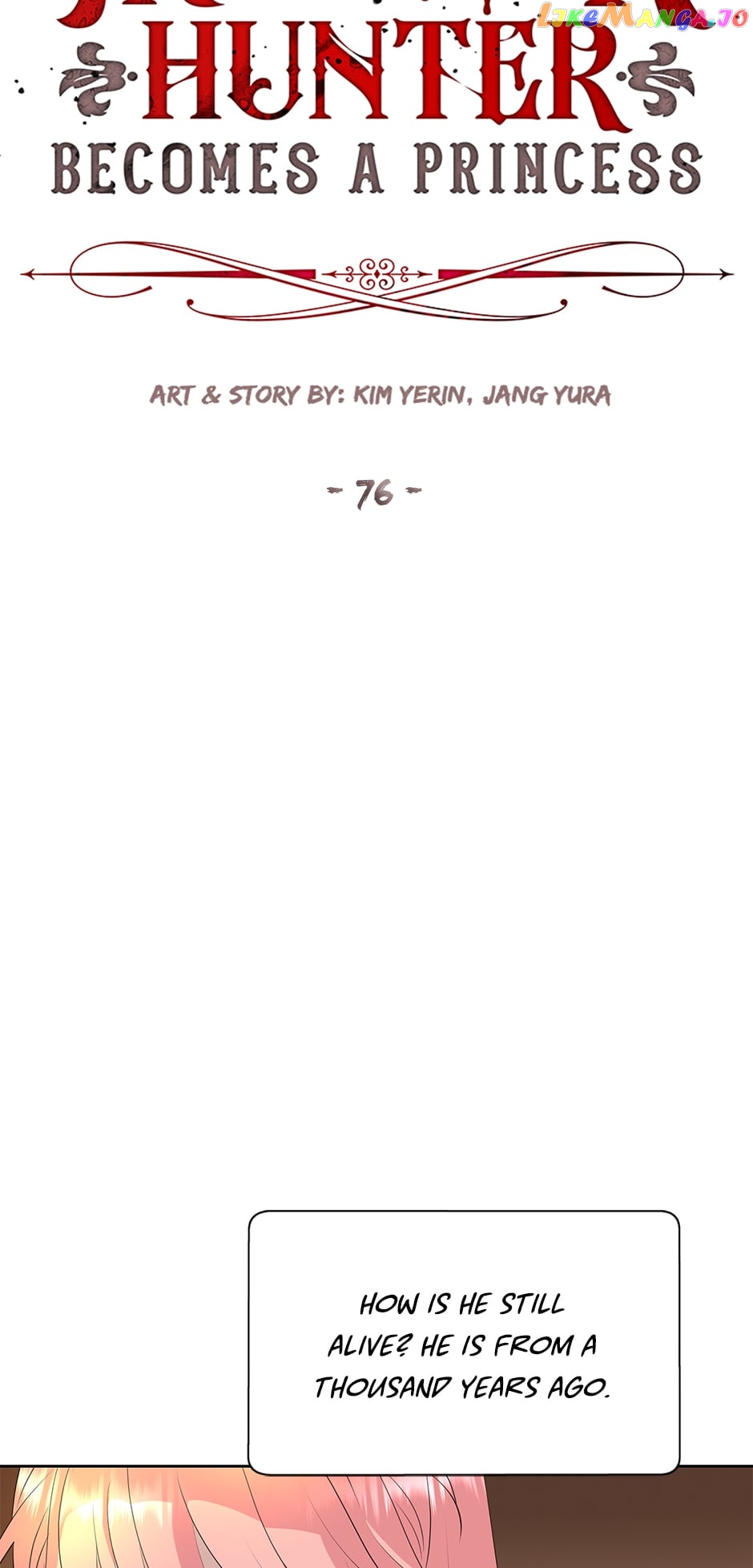 I’m a Killer but I’m Thinking of Living as a Princess chapter 76 page 3