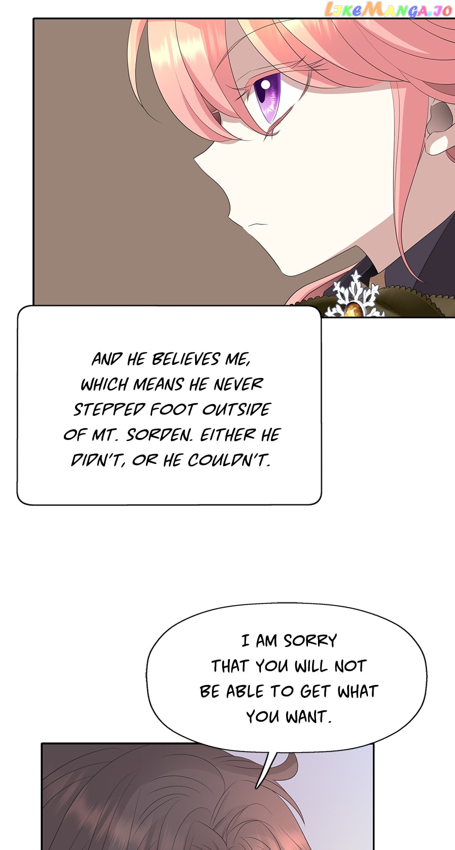 I’m a Killer but I’m Thinking of Living as a Princess chapter 76 page 34