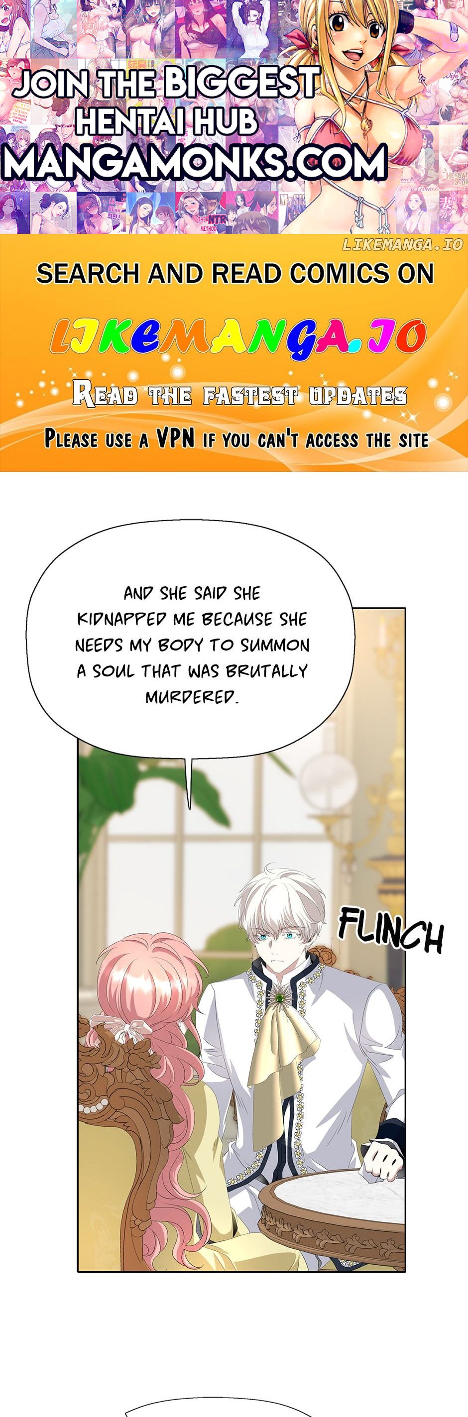 I’m a Killer but I’m Thinking of Living as a Princess chapter 86 page 1