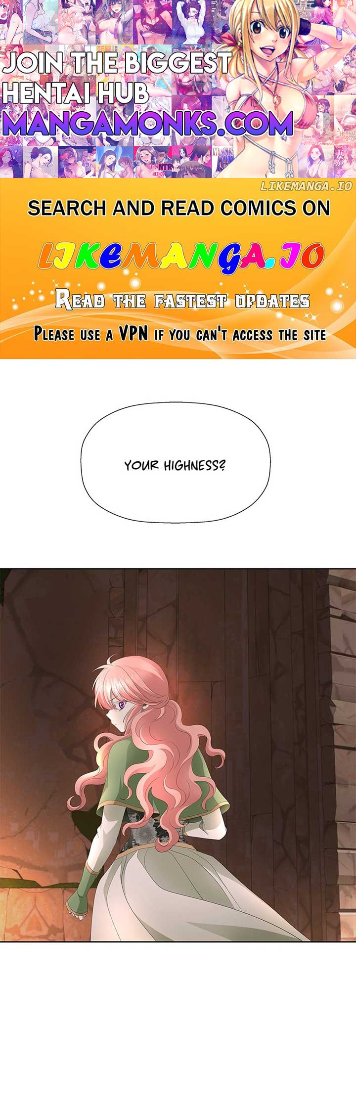 I’m a Killer but I’m Thinking of Living as a Princess chapter 96 page 1