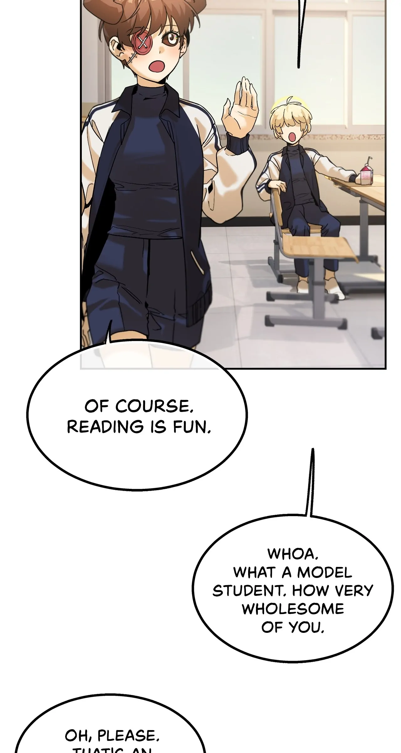 I’m a Level D Student chapter 8 page 52