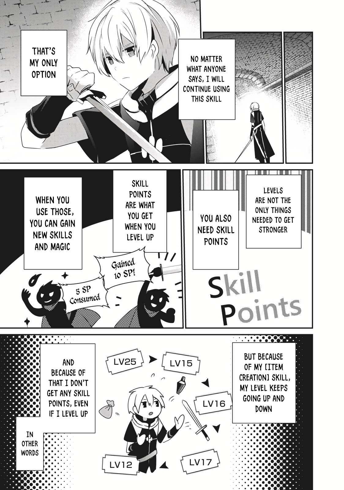 I’m a low rank adventurer, but I decided to excel in magic ~I’m going to use my [Magic Creation] and [Item Creation], which are Godly skills that were once useless, and become outmatched~ chapter 1 page 14