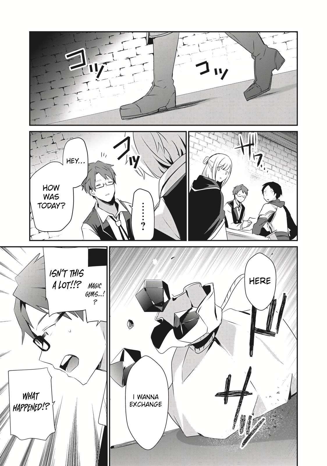 I’m a low rank adventurer, but I decided to excel in magic ~I’m going to use my [Magic Creation] and [Item Creation], which are Godly skills that were once useless, and become outmatched~ chapter 1 page 26