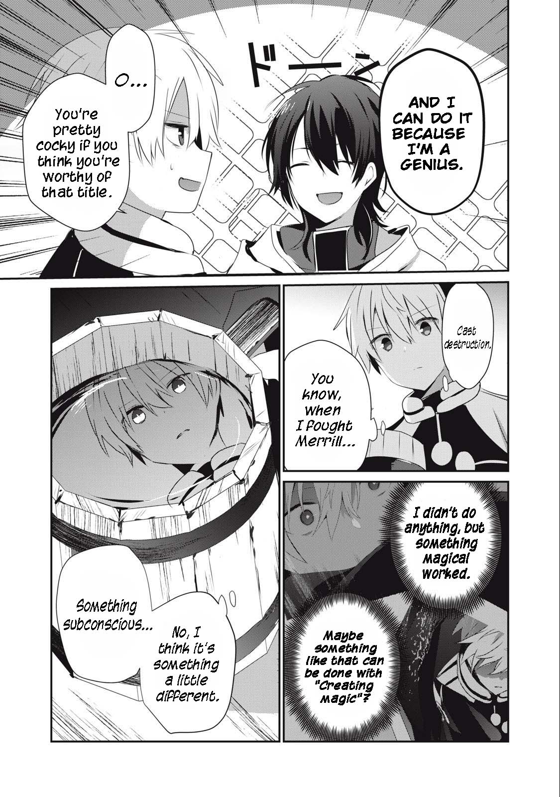 I’m a low rank adventurer, but I decided to excel in magic ~I’m going to use my [Magic Creation] and [Item Creation], which are Godly skills that were once useless, and become outmatched~ chapter 16.2 page 13