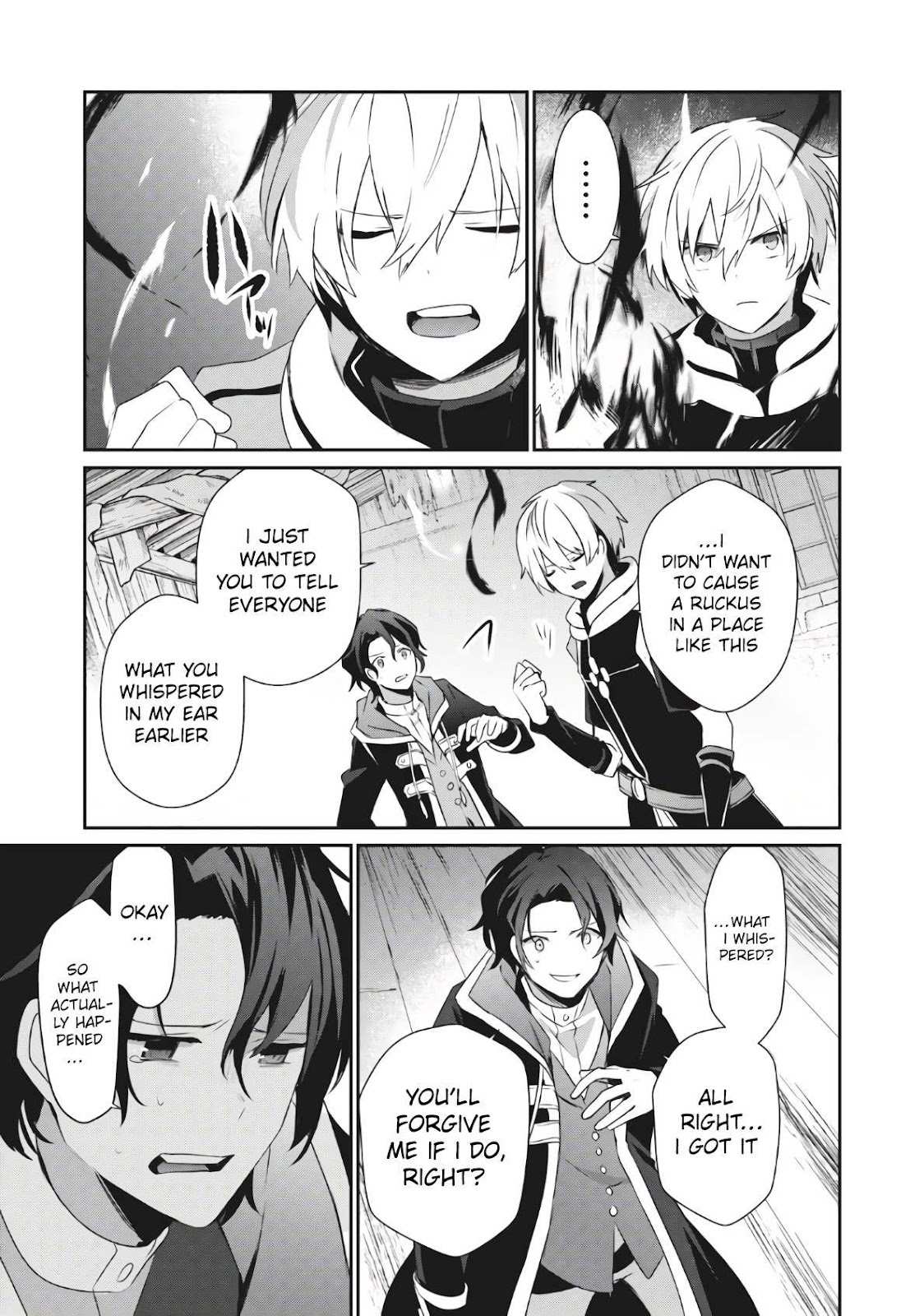 I’m a low rank adventurer, but I decided to excel in magic ~I’m going to use my [Magic Creation] and [Item Creation], which are Godly skills that were once useless, and become outmatched~ chapter 2 page 16