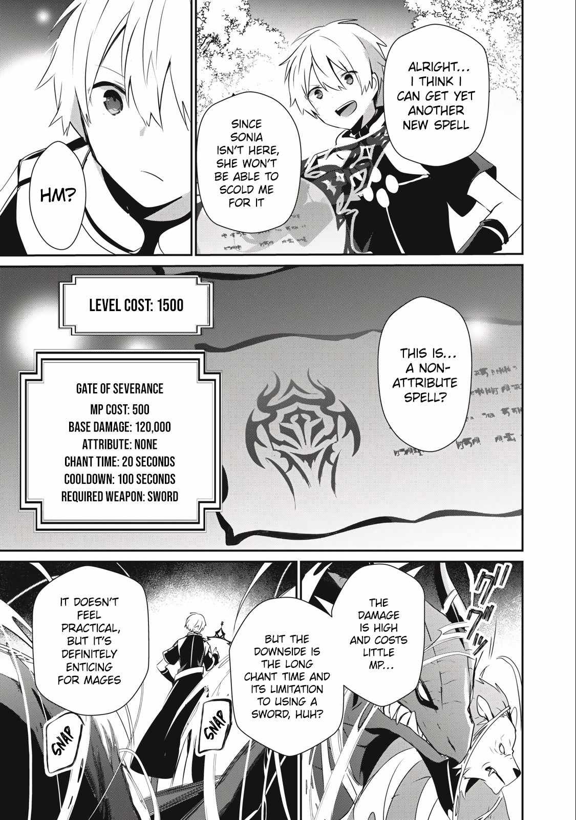 I’m a low rank adventurer, but I decided to excel in magic ~I’m going to use my [Magic Creation] and [Item Creation], which are Godly skills that were once useless, and become outmatched~ chapter 21.1 page 7