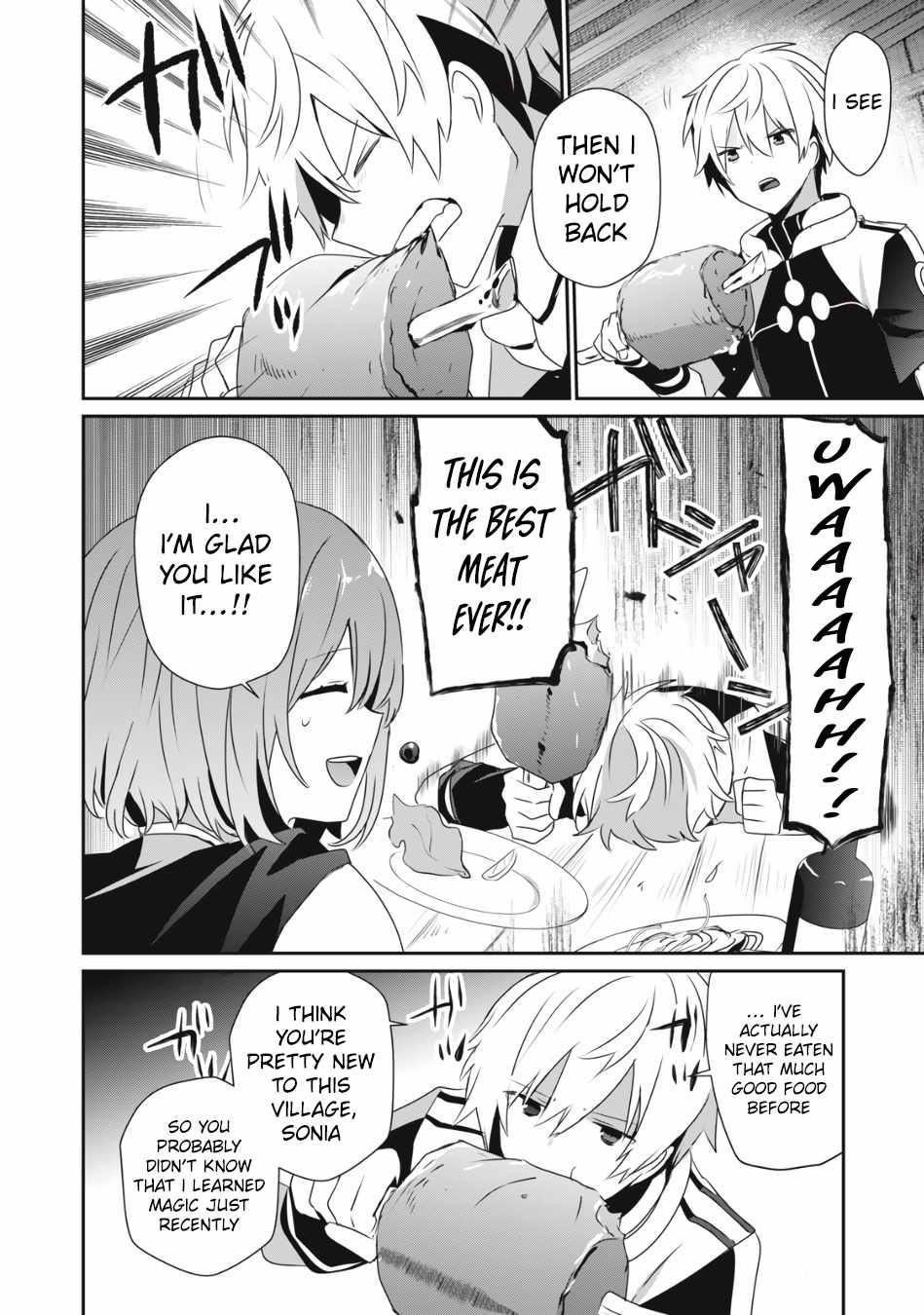 I’m a low rank adventurer, but I decided to excel in magic ~I’m going to use my [Magic Creation] and [Item Creation], which are Godly skills that were once useless, and become outmatched~ chapter 4 page 13