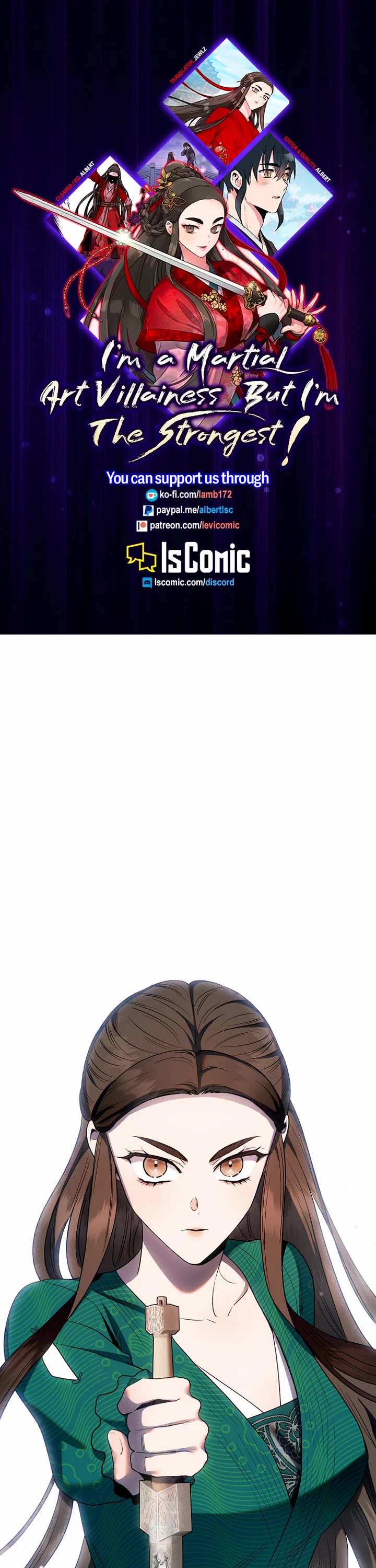 I'm a Martial Art Villainess but I'm the Strongest! chapter 121 page 1