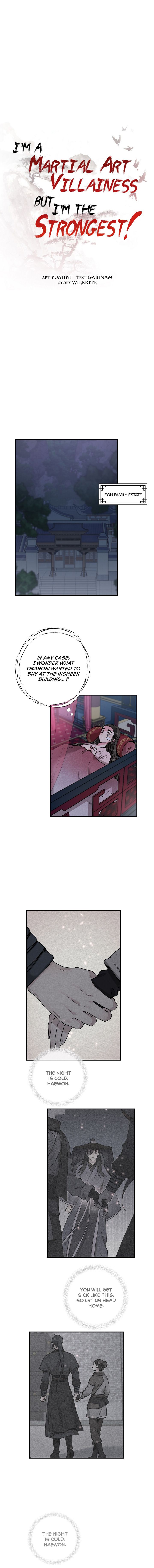 I'm a Martial Art Villainess but I'm the Strongest! chapter 22 page 2