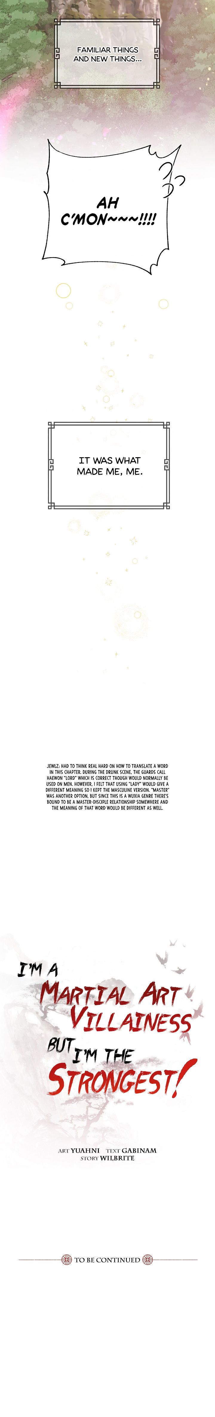 I'm a Martial Art Villainess but I'm the Strongest! chapter 33 page 16