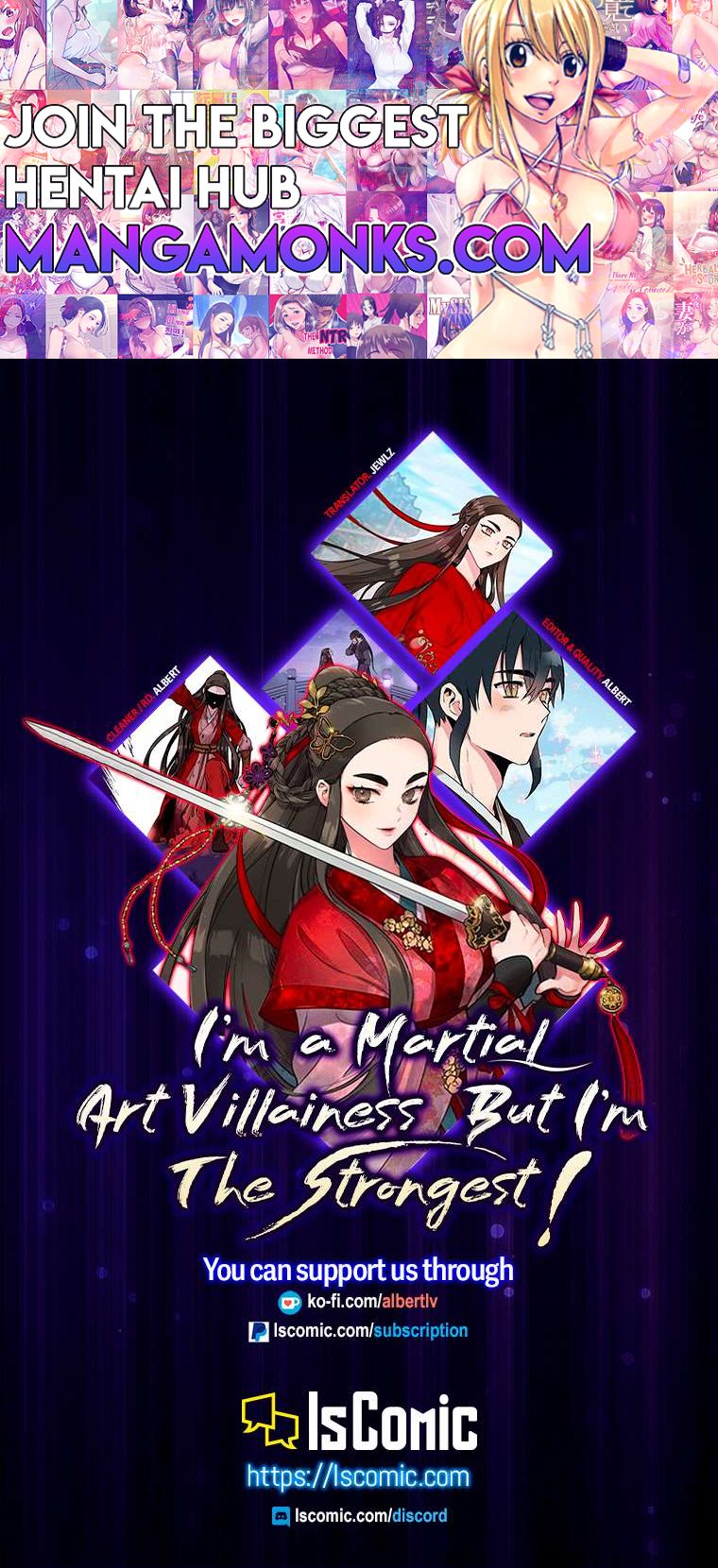 I'm a Martial Art Villainess but I'm the Strongest! chapter 88 page 1