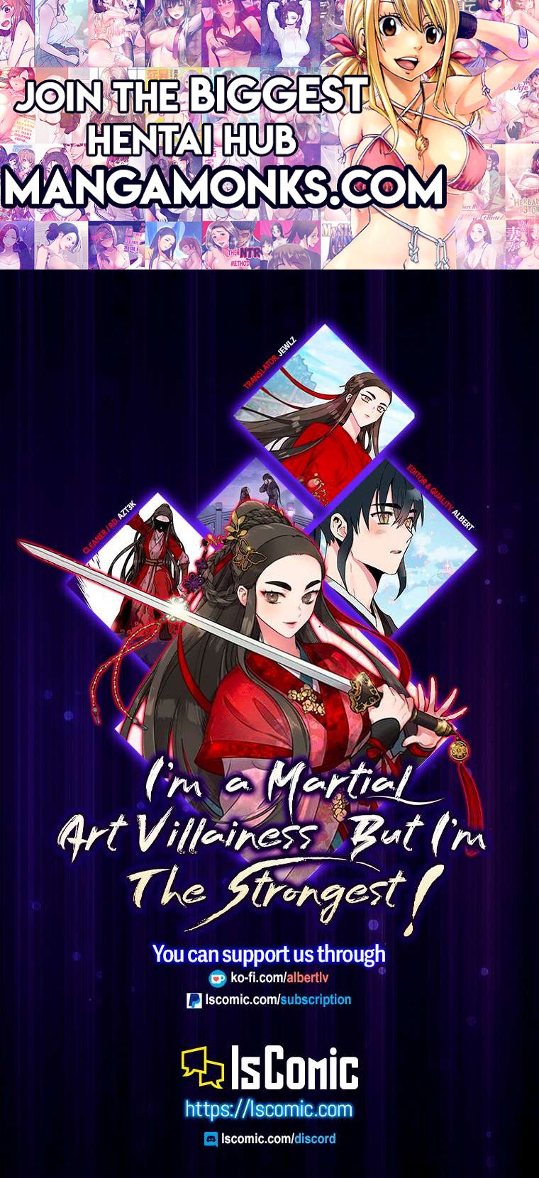 I'm a Martial Art Villainess but I'm the Strongest! chapter 92 page 1