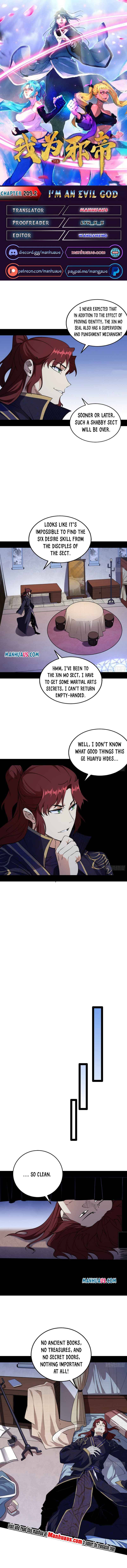 I’m An Evil God chapter 209.2 page 1