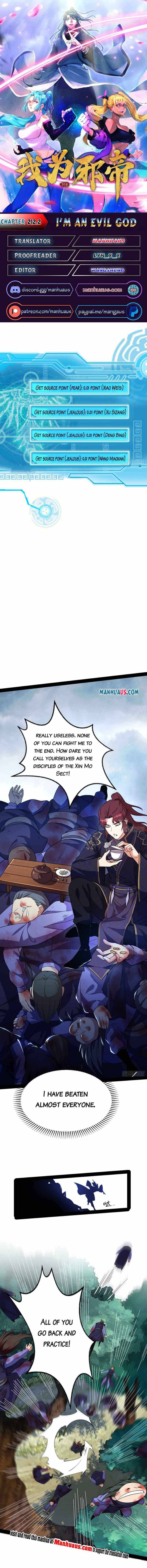 I’m An Evil God chapter 212.2 page 1