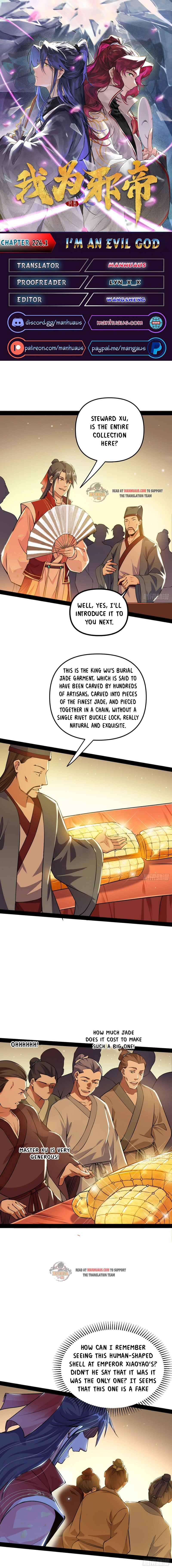 I’m An Evil God chapter 226.1 page 1