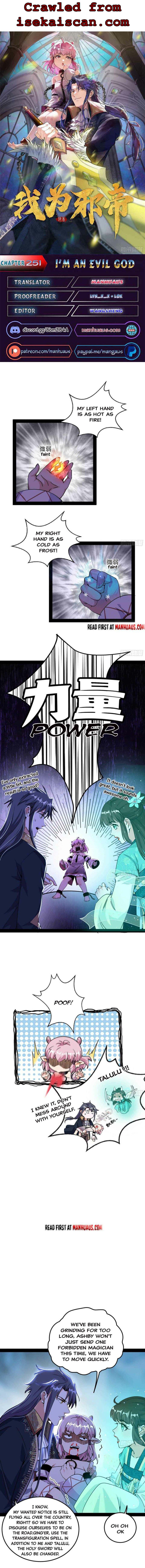 I’m An Evil God chapter 251 page 1