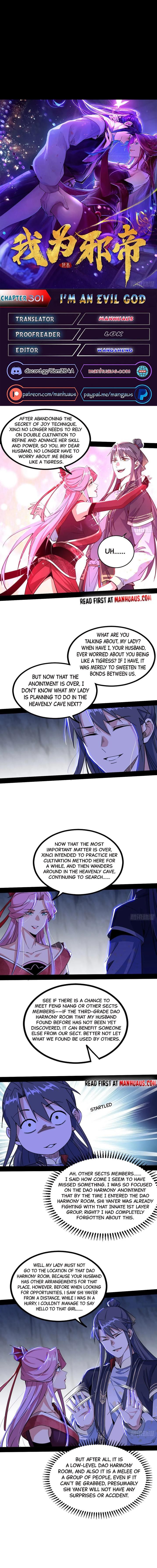 I’m An Evil God chapter 301 page 1