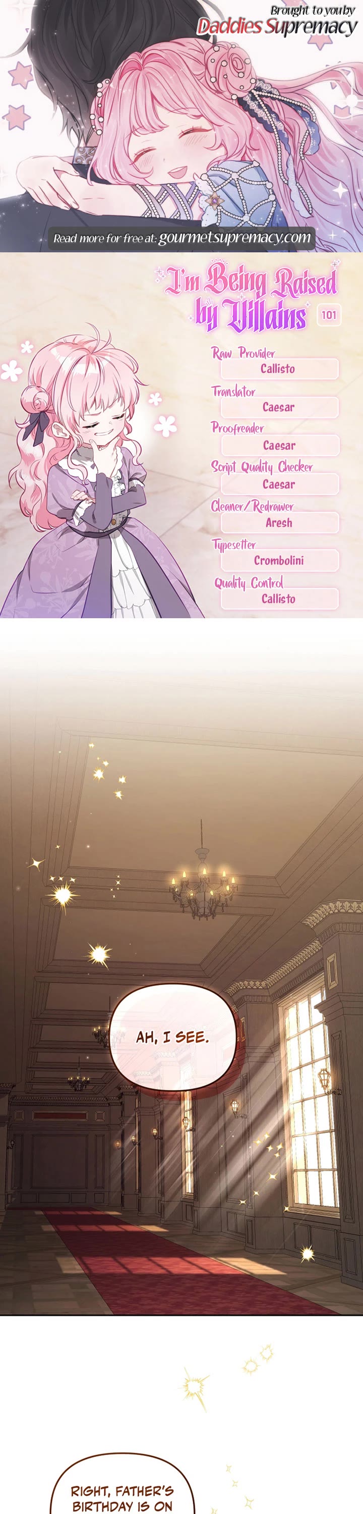 I'm Being Raised by Villains chapter 101 page 1