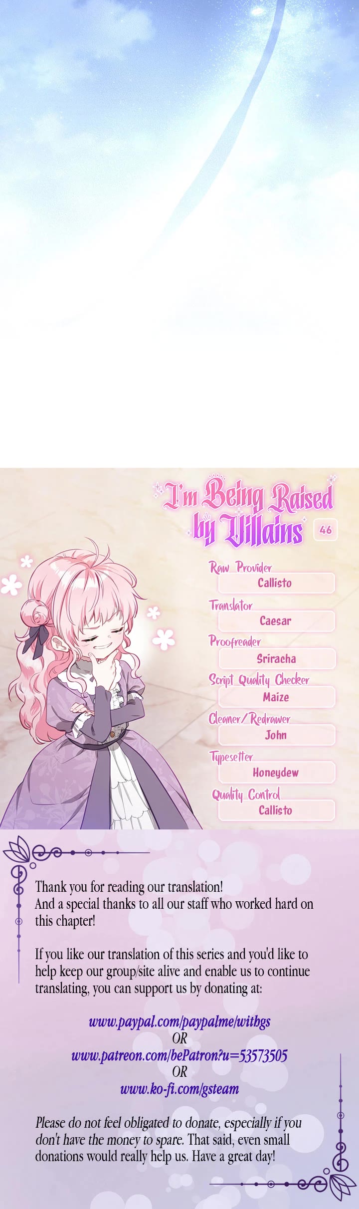 I'm Being Raised by Villains chapter 46 page 45