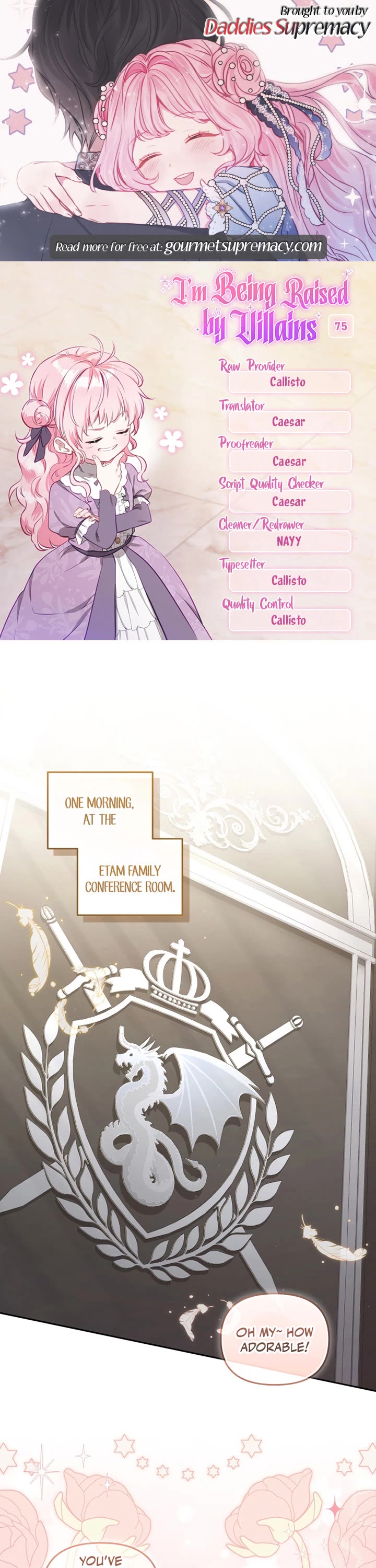 I'm Being Raised by Villains chapter 75 page 1