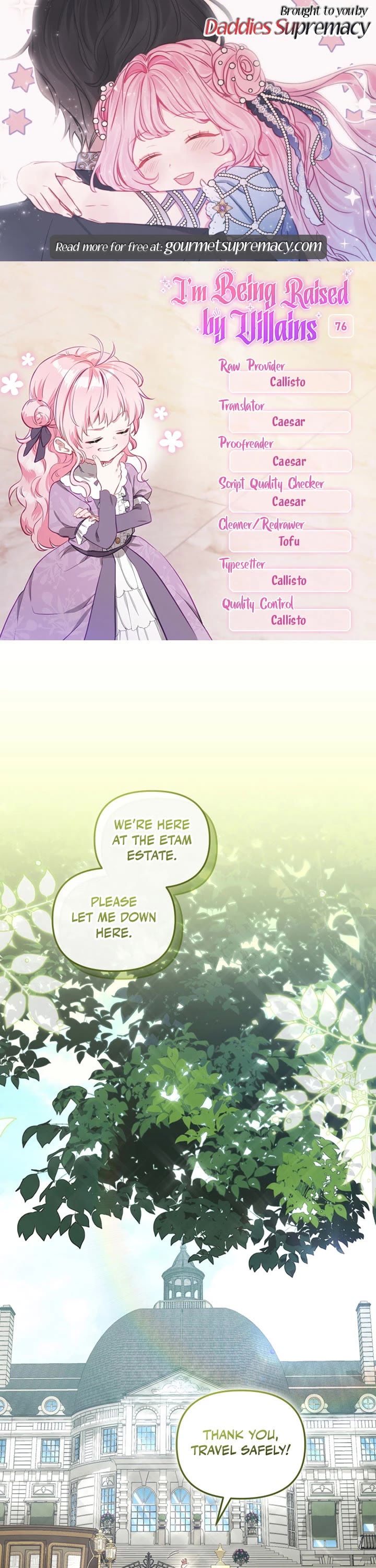 I'm Being Raised by Villains chapter 76 page 1