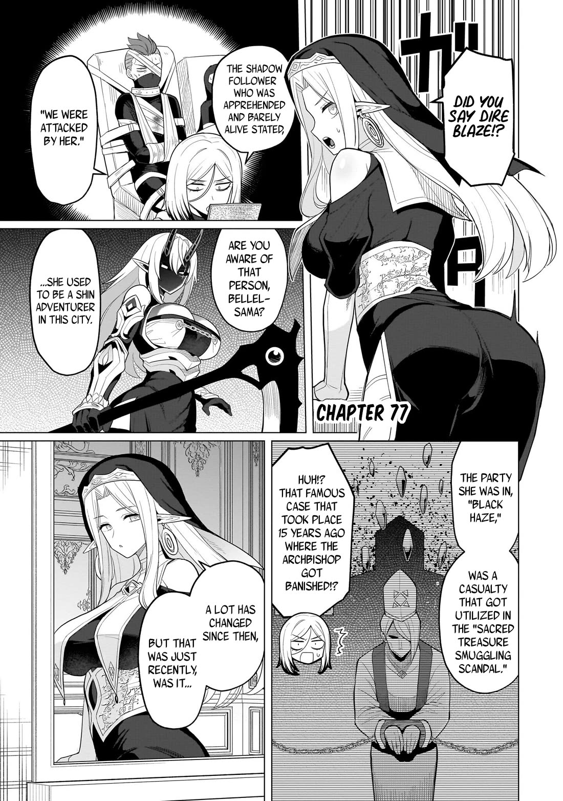 I'm dating a Dark Summoner chapter 77 page 1